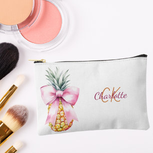 Tropische Sommermonogramm Zubehörtasche