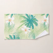 Tropische Sommerpalmen Badhandtuch Set (Handtuch)
