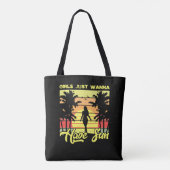 Tropische Sonne Tasche (Rückseite)