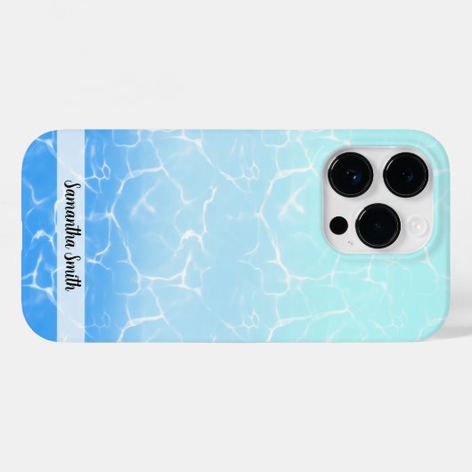 Tropische Sonne und kristallklares Wasser Case-Mate iPhone Hülle (Rückseite (Horizontal))