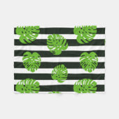 Tropische Sonnenuntergänge Fleecedecke (Vorderseite (Horizontal))