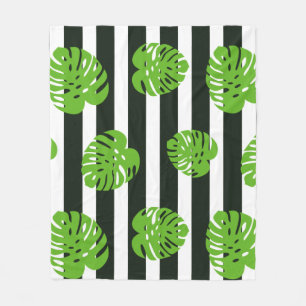 Tropische Sonnenuntergänge Fleecedecke