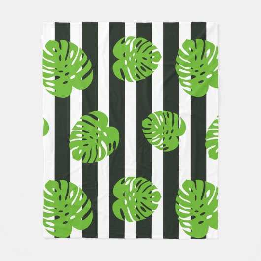 Tropische Sonnenuntergänge Fleecedecke (Vorderseite)