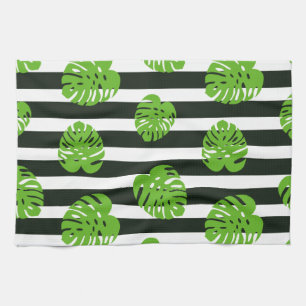 Tropische Sonnenuntergänge Geschirrtuch