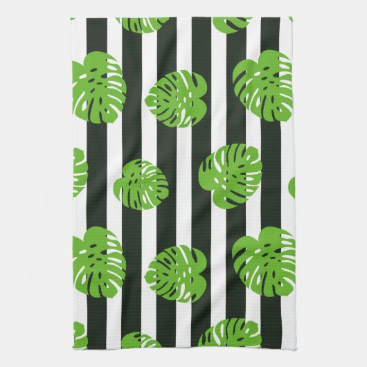 Tropische Sonnenuntergänge Geschirrtuch (Vertikal)