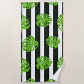 Tropische Sonnenuntergänge Strandtuch (Vorderseite)