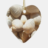 Tropische sonnige exotische Muscheln Keramik Ornament (Rechts)