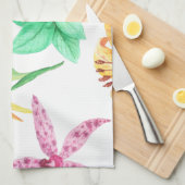 Tropische Stadtkunst Geschirrtuch (Viertel Falte)