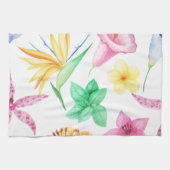 Tropische Stadtkunst Geschirrtuch (Horizontal)