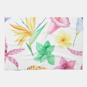 Tropische Stadtkunst Geschirrtuch