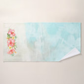 Tropische Strand-Flamingo-Bad-Tücher Badehandtuch (Badehandtuch)