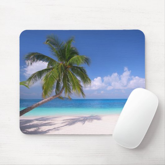 Tropische Strand-Mausunterlage Mousepad (Mit Mouse)