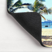 Tropische Strand-Szene Hawaiis Mousepad (Ecke)