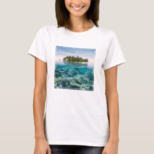 Tropische Strände Ari Atoll Maldives T-Shirt