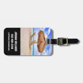 Tropische Strände | Aruba Sandy Beach Gepäckanhänger (Vorderseite horizontal)