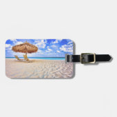Tropische Strände | Aruba Sandy Beach Gepäckanhänger (Vorderseite horizontal)