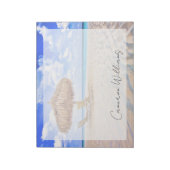 Tropische Strände | Aruba Sandy Beach Notizblock (Rotiert)