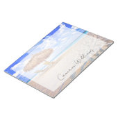 Tropische Strände | Aruba Sandy Beach Notizblock (angewinkelt)