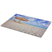 Tropische Strände | Aruba Sandy Beach Schneidebrett (Ecke)