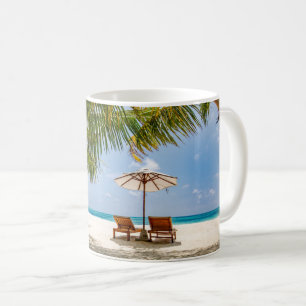Tropische Strände   Beach Dominikanische Republik Kaffeetasse