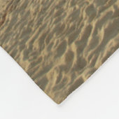 Tropische Strände | Beach Huts, Bora Bora Fleecedecke (Ecke)