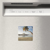 Tropische Strände | Beach Huts, Bora Bora Magnet (In Situ (Geschirrspüler))