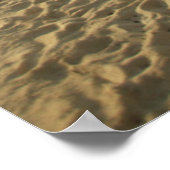 Tropische Strände | Beach Huts, Bora Bora Poster (Ecke)