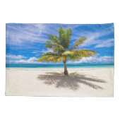 Tropische Strände | Bora Bora, Französisch-Polynes Kissenbezug (Rückseite)