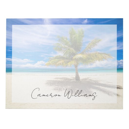 Tropische Strände | Bora Bora, Französisch-Polynes Notizblock (Vorderseite)