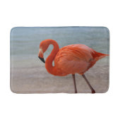 Tropische Strände | Caribbean Flamingo, Aruba Badematte (Vorderseite)