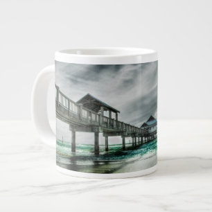 Tropische Strände   Clearwater Florida Jumbo-Tasse