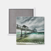 Tropische Strände | Clearwater Florida Magnet (Vorderseite/Rückseite)