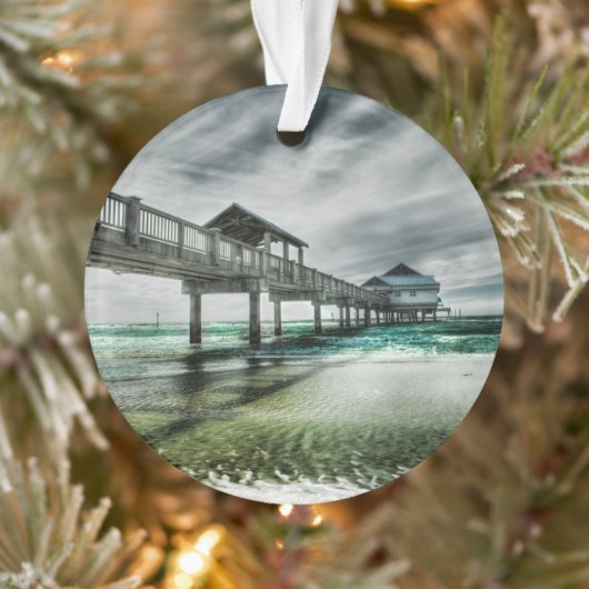 Tropische Strände | Clearwater Florida Ornament (Baum)