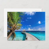 Tropische Strände | Dusit Thani Maldives Postkarte (Vorne/Hinten)