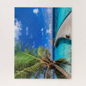 Tropische Strände | Dusit Thani Maldives Puzzle (Vertikal)