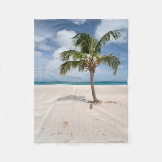 Tropische Strände | Eagle Beach, Aruba Fleecedecke (Vorderseite)