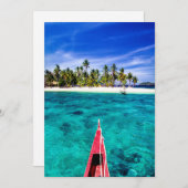 Tropische Strände | El Nido, Philippinen, Palawan Dankeskarte (Vorne/Hinten)