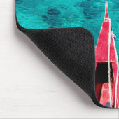 Tropische Strände | El Nido, Philippinen, Palawan Mousepad (Ecke)