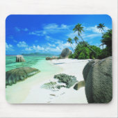 Tropische Strände | Insel La Digue Mousepad (Vorne)