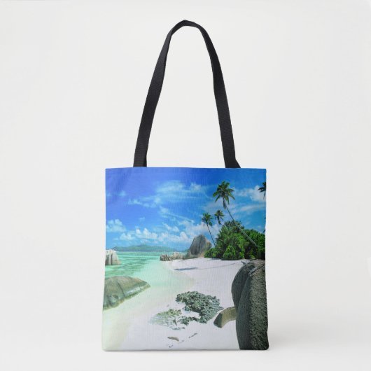 Tropische Strände | Insel La Digue Tasche (Vorderseite)