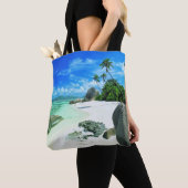 Tropische Strände | Insel La Digue Tasche (Von Nahem)