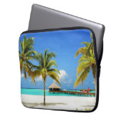Tropische Strände | Insel & Lagune, Malediven Laptopschutzhülle (Vorderseite Links)