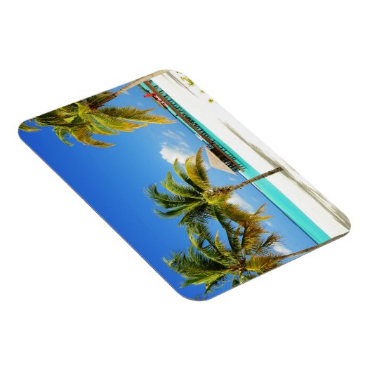 Tropische Strände | Insel & Lagune, Malediven Magnet (Rechte Seite)