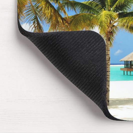 Tropische Strände | Insel & Lagune, Malediven Mousepad (Ecke)