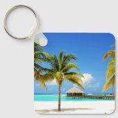 Tropische Strände | Insel & Lagune, Malediven Schlüsselanhänger (Vorderseite)
