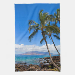 Tropische Strände   Insel Maui Hawaii Geschirrtuch