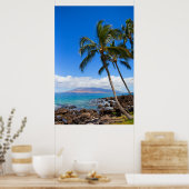 Tropische Strände | Insel Maui Hawaii Poster (Küche)