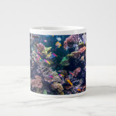 Tropische Strände | Korallenriff Jumbo-Tasse (Vorderseite)