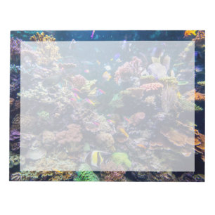 Tropische Strände   Korallenriff Notizblock