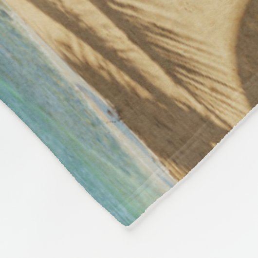 Tropische Strände | Kuau Cove Beach, Maui Hawaii Fleecedecke (Ecke)